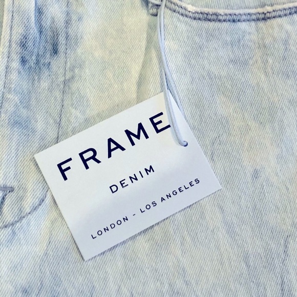 Frame Hi-Rise Straight leg jean size 30. NWT - Picture 4 of 11